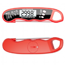 Cost effective portable digital thermometer