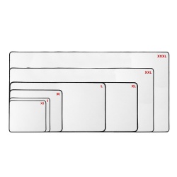 Custom size mouse pads
